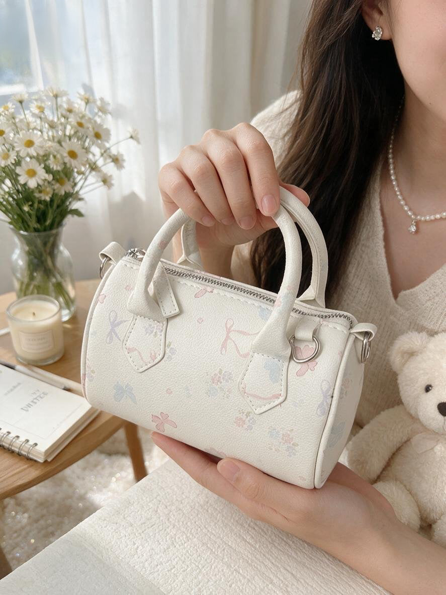 Sweet Ribbon Boston Bag